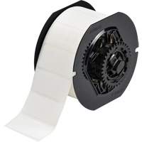 &eacute;tiquettes pour imprimante de s&eacute;rie B33, Papier, 2" lo x 1" h, Blanc Distribution Jean Lapalme