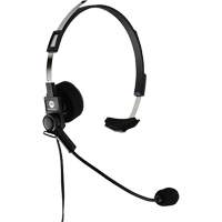 Casque d'&eacute;coute TalkAbout avec microphone &agrave; perche pivotante Distribution Jean Lapalme