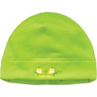 N-Ferno&reg; Skull Cap Beanie Hat with LED Lights, One Size, High-Visibility Lime Green Distribution Jean Lapalme