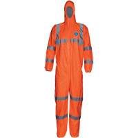 HV High Visibility Coveralls with Hood, Small, Orange, Tyvek&reg; 500 Distribution Jean Lapalme