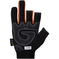 Gants de cadreurs avec doigts d&eacute;couverts Clutch Gear, Paume Synth&eacute;tique, Taille Petit Distribution Jean Lapalme