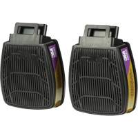 Cartouche & filtre pour respirateur Secure Click, Combinaison cartouche et filtre contre les particules pour gaz/vapeurs, Gaz multiples/Vapeurs/P100 Distribution Jean Lapalme