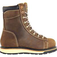 Rigger Work Boots, Leather, Steel Toe, Size 7, Impermeable Distribution Jean Lapalme