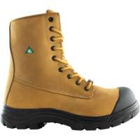 Storm Work Boots, Leather, Steel Toe, Size 7, Impermeable Distribution Jean Lapalme