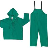 Dominator Limited Flammability Rain Suit, Large, Green Distribution Jean Lapalme