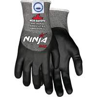 Gants r&eacute;sistant aux coupures Max Ninja, Taille Moyen, Calibre 10, Rev&ecirc;tement Bipolym&egrave;re, Enveloppe en Dyneema, ASTM ANSI niveau A3 Distribution Jean Lapalme