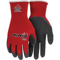 Ninja&reg; Flex Coated Gloves, Large, Rubber Latex Coating, 15 Gauge, Nylon Shell Distribution Jean Lapalme