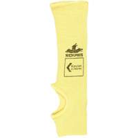 Manchon simple de s&eacute;curit&eacute; r&eacute;sistant &agrave; la coupure Cut Pro, Kevlar, 10", ASTM ANSI niveau A2, Jaune Distribution Jean Lapalme
