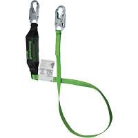 Miller&reg; HP Shock-Absorbing Lanyard, 6', Locking Snap Hook Center, Locking Snap Hook Leg Ends, Polyester Distribution Jean Lapalme