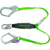 Miller&reg; HP Shock-Absorbing Lanyard, 4', Locking Rebar Hook Center, Locking Snap Hook Leg Ends, Polyester Distribution Jean Lapalme