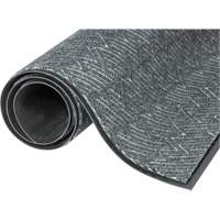 Triathlon Performance Entrance Mats, Wiper/Scraper, 6' x 10' x 7/16", Cool Grey Distribution Jean Lapalme