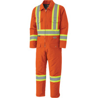 5540A Quilted Coveralls, 2X-Large, Orange Distribution Jean Lapalme