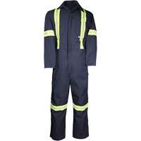 Deluxe Work Coveralls, 50, Navy Blue Distribution Jean Lapalme