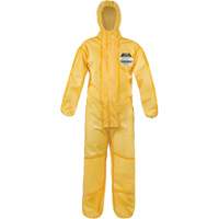 Combinaisons ChemMax 1, Poly&eacute;thyl&egrave;ne/Polypropyl&egrave;ne, 4T-Grand, Jaune Distribution Jean Lapalme