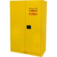 Flammable Storage Cabinet, 45 gal., 2 Door, 43" W x 65" H x 18" D Distribution Jean Lapalme