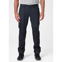 Pantalons d'entretien Oxford, Poly-coton, Bleu marin, Taille 30, Entrejambe 30 Distribution Jean Lapalme