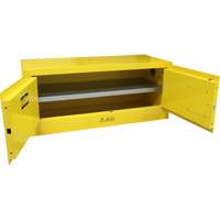 Flammable Storage Cabinet, 12 gal., 2 Door, 43" W x 18" H x 18" D Distribution Jean Lapalme