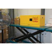 Flammable Storage Cabinet, 12 gal., 2 Door, 43" W x 18" H x 18" D Distribution Jean Lapalme