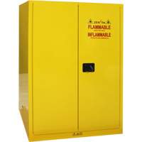 Armoire pour produits inflammables, 90 gal., 2 Porte(s), 43" La x 66" h x 34" p Distribution Jean Lapalme