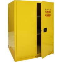 Armoire pour produits inflammables, 90 gal., 2 Porte(s), 43" La x 66" h x 34" p Distribution Jean Lapalme