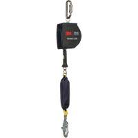 Nano-Lok Extended Length Self Retracting Lifeline, 15', Stainless Steel, Swivel Distribution Jean Lapalme