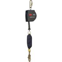 Nano-Lok Extended Length Self Retracting Lifeline, 15', Galvanized Steel, Swivel Distribution Jean Lapalme