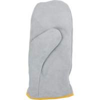 Mitaines dhiver en grain fendu doubl&eacute;es de boa, Taille Taille unique, Mitaine Distribution Jean Lapalme
