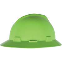 Casque de s&eacute;curit&eacute; &agrave; fente et bordure compl&egrave;te V-Gard, Suspension &agrave; douille, Non ventil&eacute; Distribution Jean Lapalme