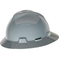 Casque de s&eacute;curit&eacute; &agrave; fente et bordure compl&egrave;te V-Gard, Suspension &agrave; douille, Non ventil&eacute; Distribution Jean Lapalme