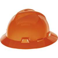 Casque de s&eacute;curit&eacute; &agrave; fente et bordure compl&egrave;te V-Gard, Suspension &agrave; douille, Non ventil&eacute; Distribution Jean Lapalme