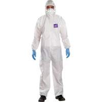 Combinaisons avec col Alphatec Microchem, Grand, Blanc, SMS Distribution Jean Lapalme