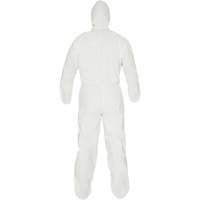 Combinaison jetable KleenGuard A40, Moyen, Blanc, Microporeux Distribution Jean Lapalme