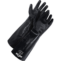 Gant enduit Arc Tek, Taille 10, 9" lo, N&eacute;opr&egrave;ne, Doublure en Jersey Distribution Jean Lapalme