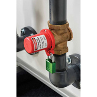 Drinking Fountain Safety Cover & Plug Valve Lockout, Valve/Water Tap Kit Distribution Jean Lapalme