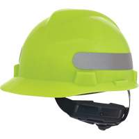 Casque de s&eacute;curit&eacute; &agrave; fentes V-Gard, R&eacute;pond aux normes CSA type 1, Suspension Rochet, Non ventil&eacute; Distribution Jean Lapalme