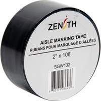 Ruban pour marquage d'all&eacute;es, 2" x 108', PVC, Noir Distribution Jean Lapalme