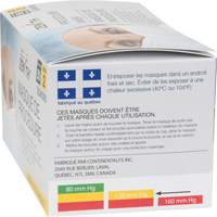 Masques d'intervention jetables, ASTM F2100 Niveau 2, Classe 1 Distribution Jean Lapalme