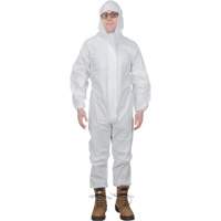 Combinaisons &agrave; capuchon de premi&egrave;re qualit&eacute;, Petit, Blanc, Microporeux Distribution Jean Lapalme