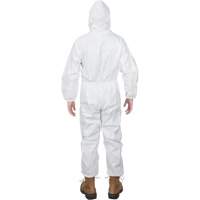 Combinaisons &agrave; capuchon de premi&egrave;re qualit&eacute;, Petit, Blanc, Microporeux Distribution Jean Lapalme