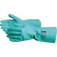 Gants r&eacute;sistants aux produits chimiques Chemstop, Taille 7, 12" lo, Nitrile, Doublure en Ouat&eacute;e, 15 mils Distribution Jean Lapalme