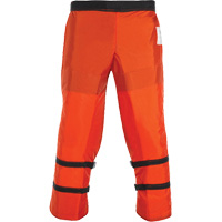 Chainsaw Chaps, 29" L, Orange, 400 Denier Nylon Distribution Jean Lapalme