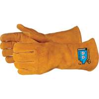 Gants de soudure de luxe r&eacute;sistants aux coupures Endura, Cuir de vache refendu, Taille Petit Distribution Jean Lapalme