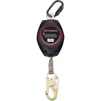Dynamic Self-Retracting Lifeline, 20', Dyneema&reg;, Swivel Distribution Jean Lapalme