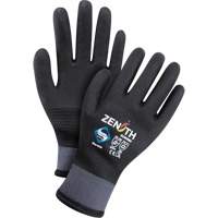 ZX-30° Premium Coated Gloves, Large, Foam PVC Coating, 15 Gauge, Nylon Shell Distribution Jean Lapalme