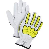 Gants r&eacute;sistants aux coupures et aux chocs, Petit, Paume en Ch&egrave;vre, Poignet Conducteur Distribution Jean Lapalme