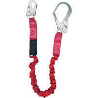 ShockSorb Internal Shock Lanyard, 6', Rebar Hook Center, Snap Hook Leg Ends, Polyester Distribution Jean Lapalme