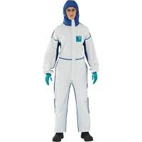 Combinaisons 3 pi&egrave;ces 1800 AlphaTec confortable, Grand, Bleu/Blanc, Microporeux/SMS Distribution Jean Lapalme