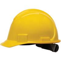 Casque de s&eacute;curit&eacute; &agrave; bord court North, R&eacute;pond aux normes CSA type 1, Suspension Rochet, Non ventil&eacute; Distribution Jean Lapalme