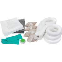 Trousse d'&eacute;quipement de lutte contre les d&eacute;versements, Huile seulement/Universel, Overpack, Absorbance de 20 gal. US Distribution Jean Lapalme