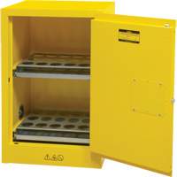 Flammable Aerosol Storage Cabinet, 12 gal., 1 Door, 23" W x 35" H x 18" D Distribution Jean Lapalme